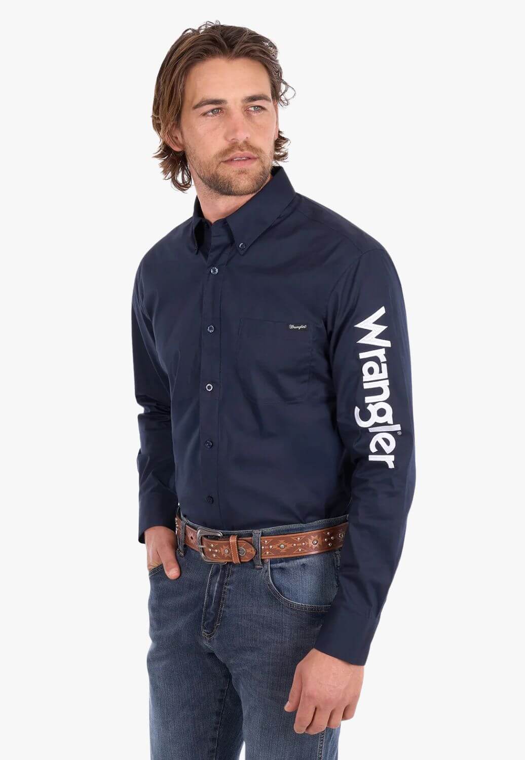 Wrangler Mens Long Sleeve Shirt