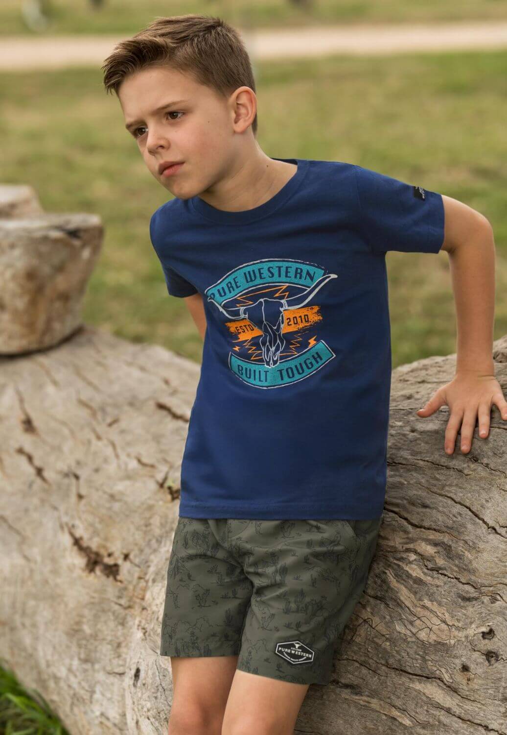 Pure Western Boys Jimmy Boardshorts