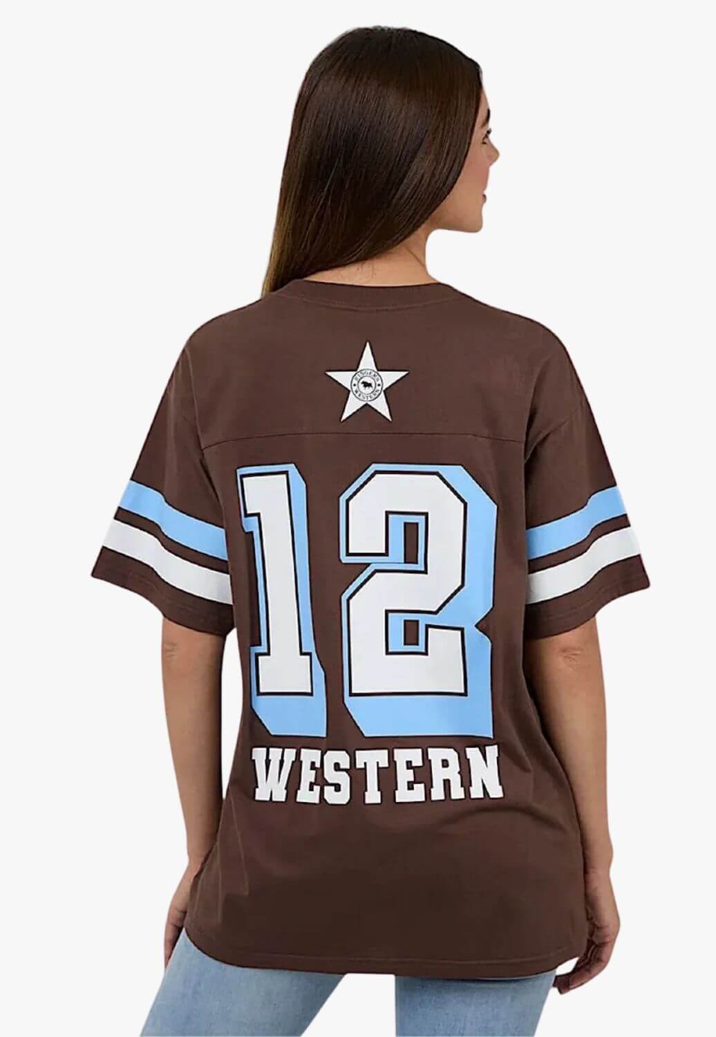 Ringers Western Womens Rodeo Oversized T-Shirt
