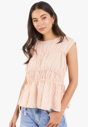 Stories Be Told Womens Relaxed Sleeveless Top