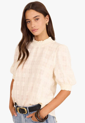 Ivy And Jack Womens Affirming Self Check Top