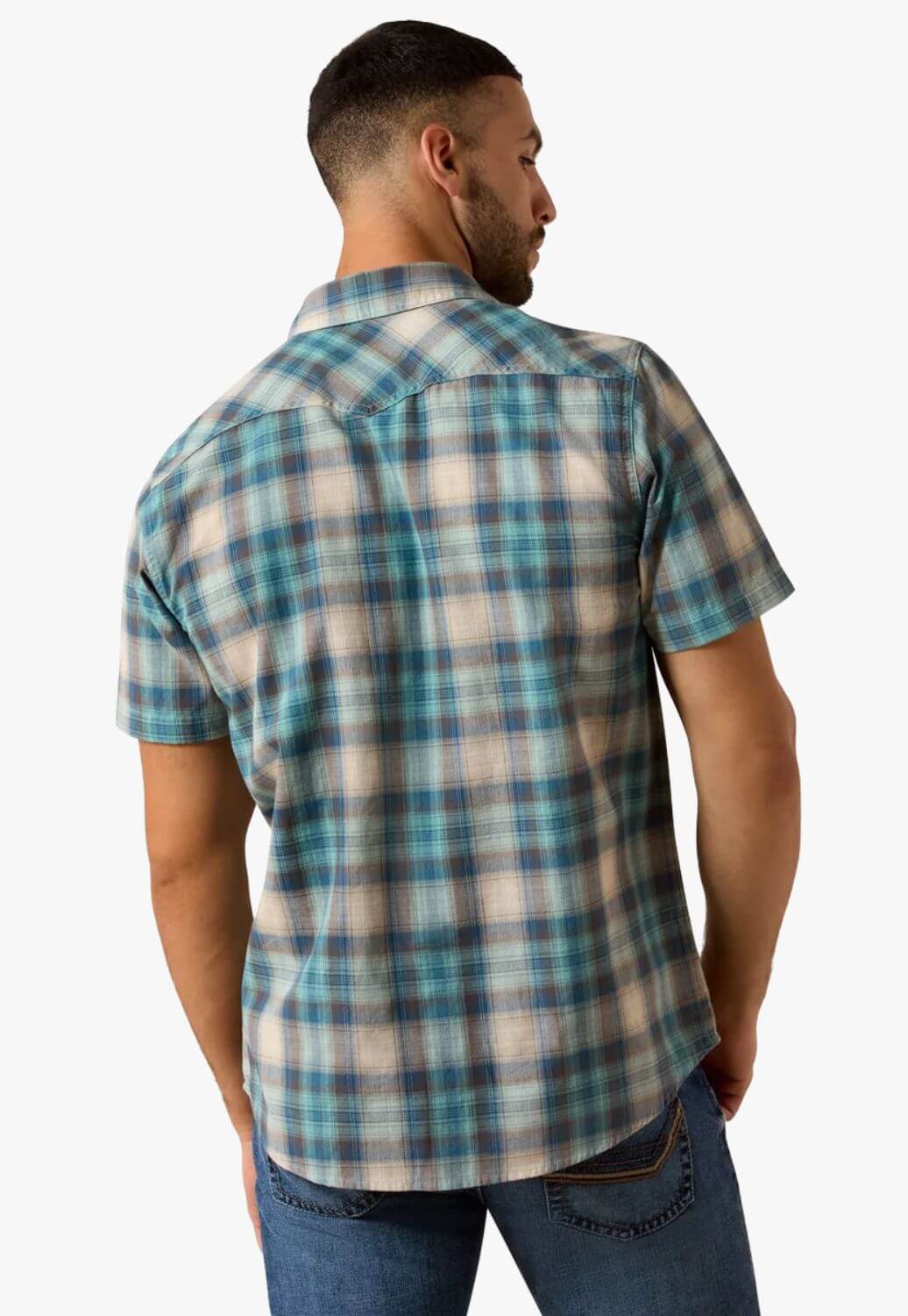 Ariat Mens Halden Short Sleeve Snap Shirt