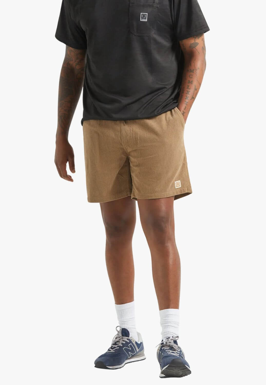 Brixton Mens Corduroy Short