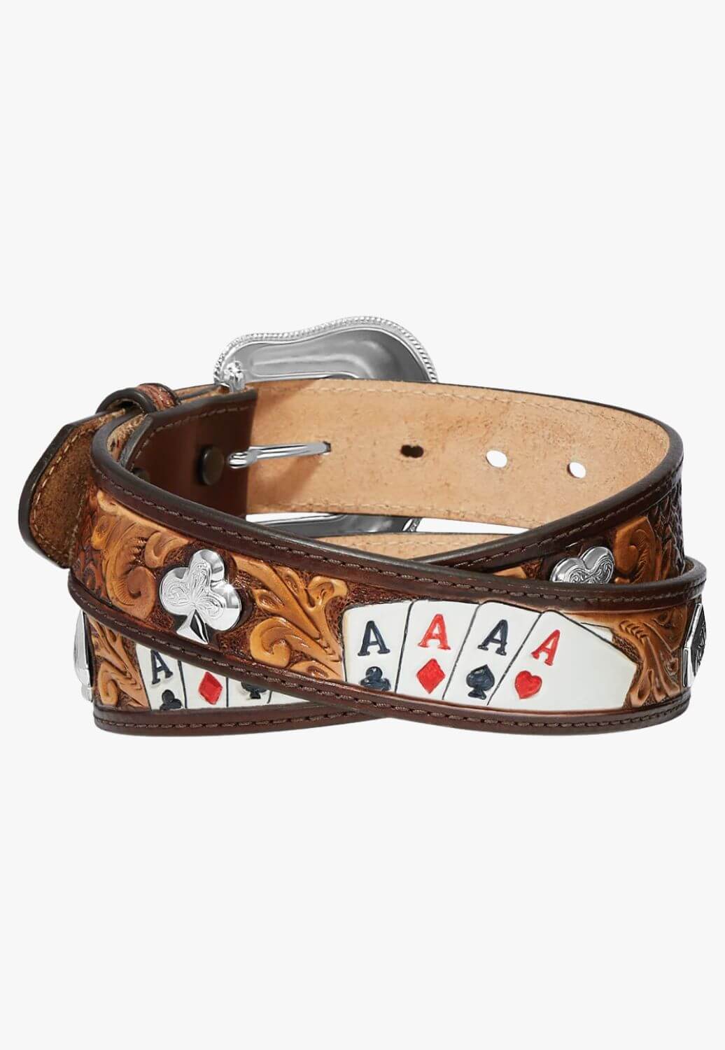 Tony Lama Mens High Roller Western Belt
