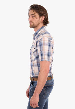 Wrangler Mens Adrian Short Sleeve Shirt