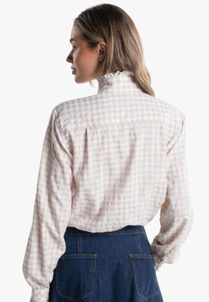 Just Country Womens Abbey Frill Work Shirt