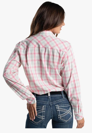 Just Country Womens Abbey Full Button Work Shirt