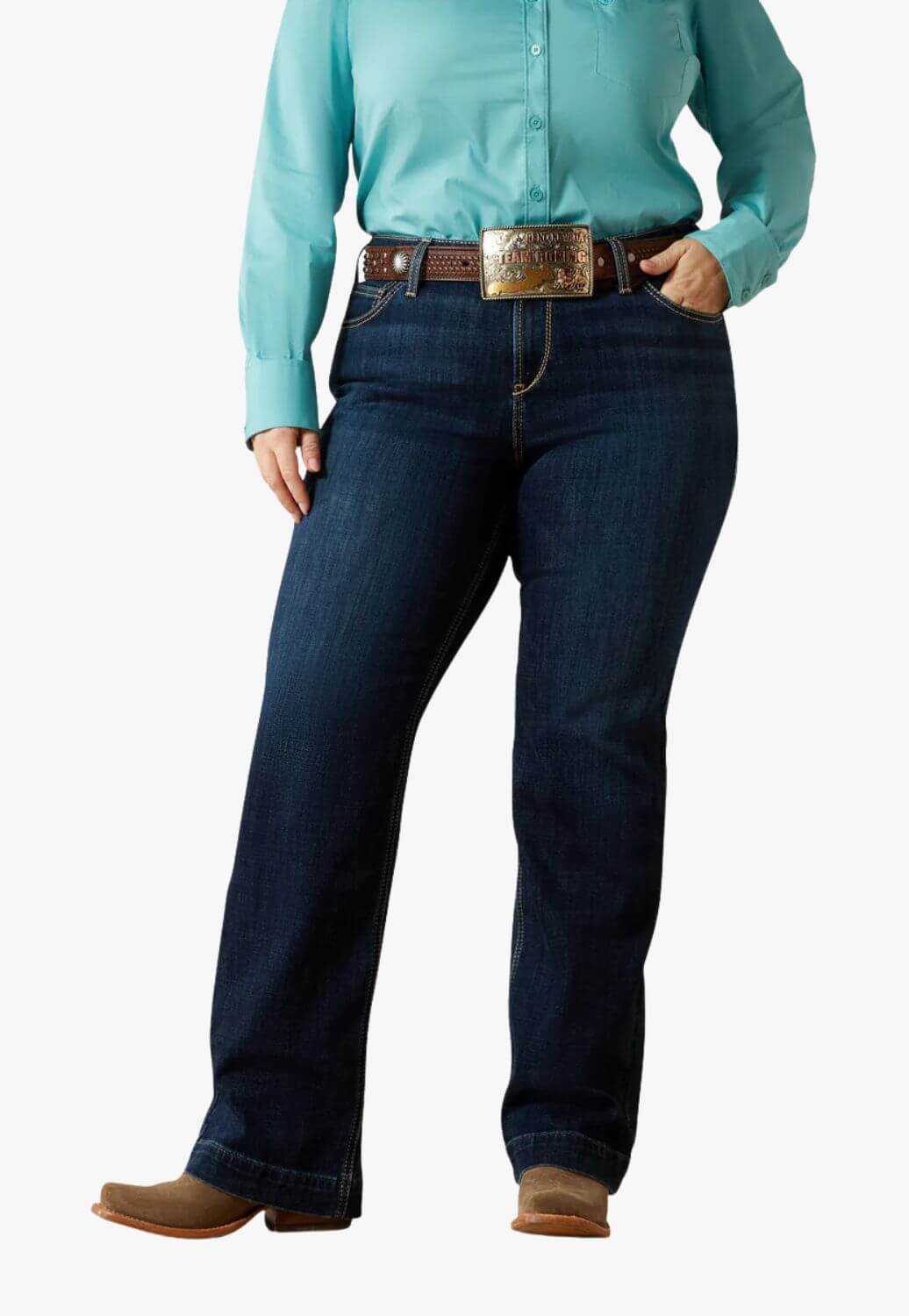 Ariat Womens Mid Rise Cindy Trouser Jeans