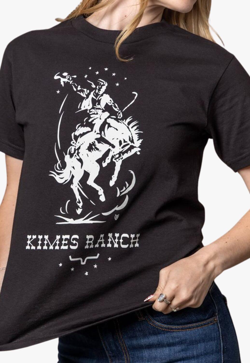 Kimes Ranch Womens Lucky B Saddle T-Shirt