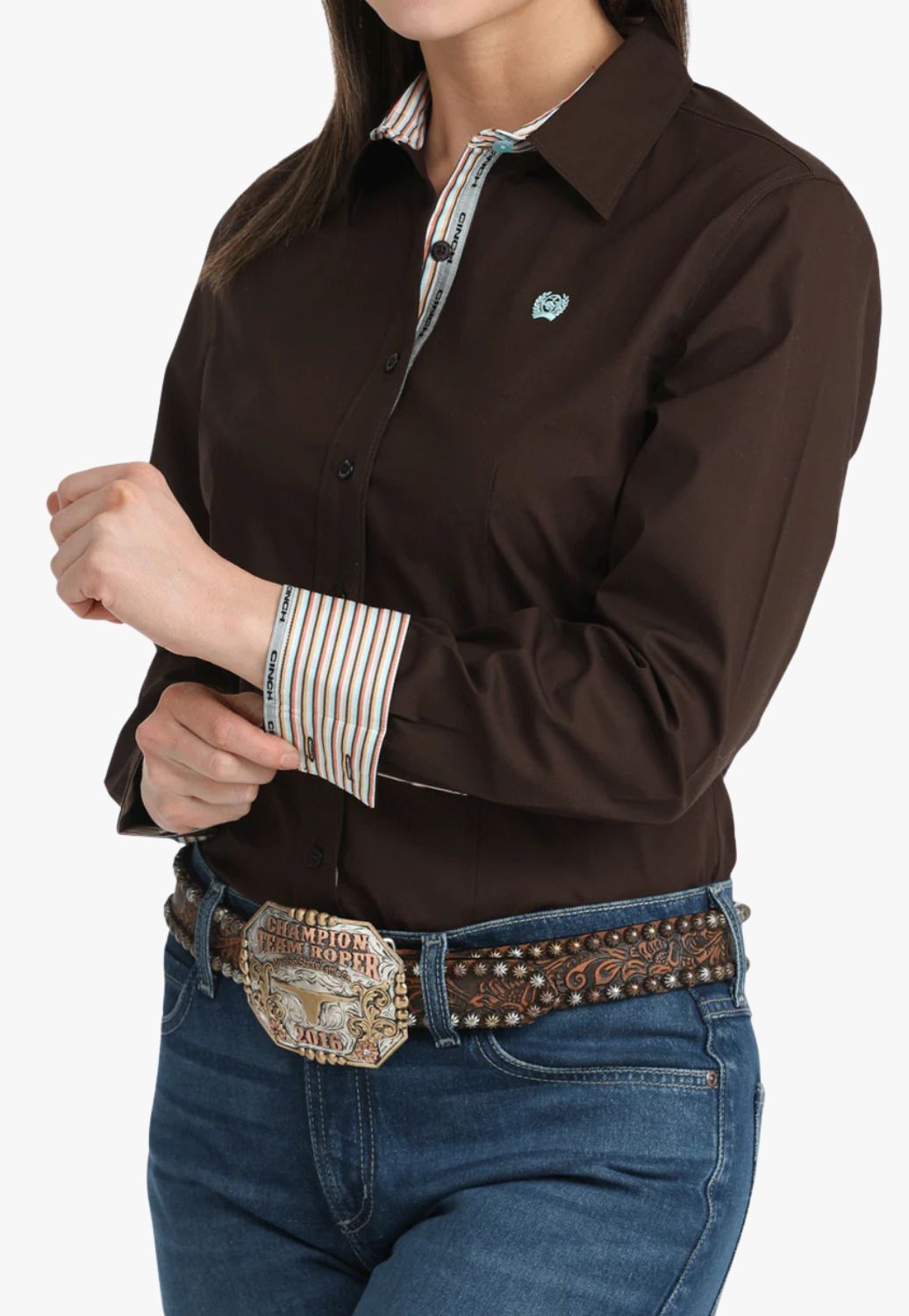 Cinch Womens Arena Fit Long Sleeve Shirt