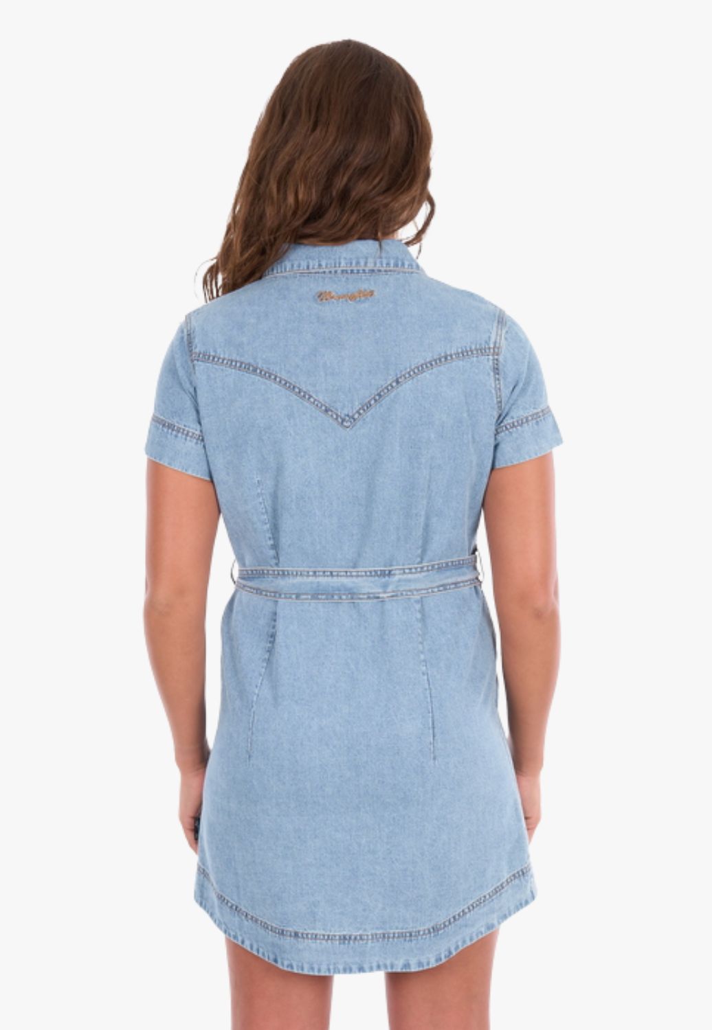 Wrangler Womens Marla Short Sleeve Dress