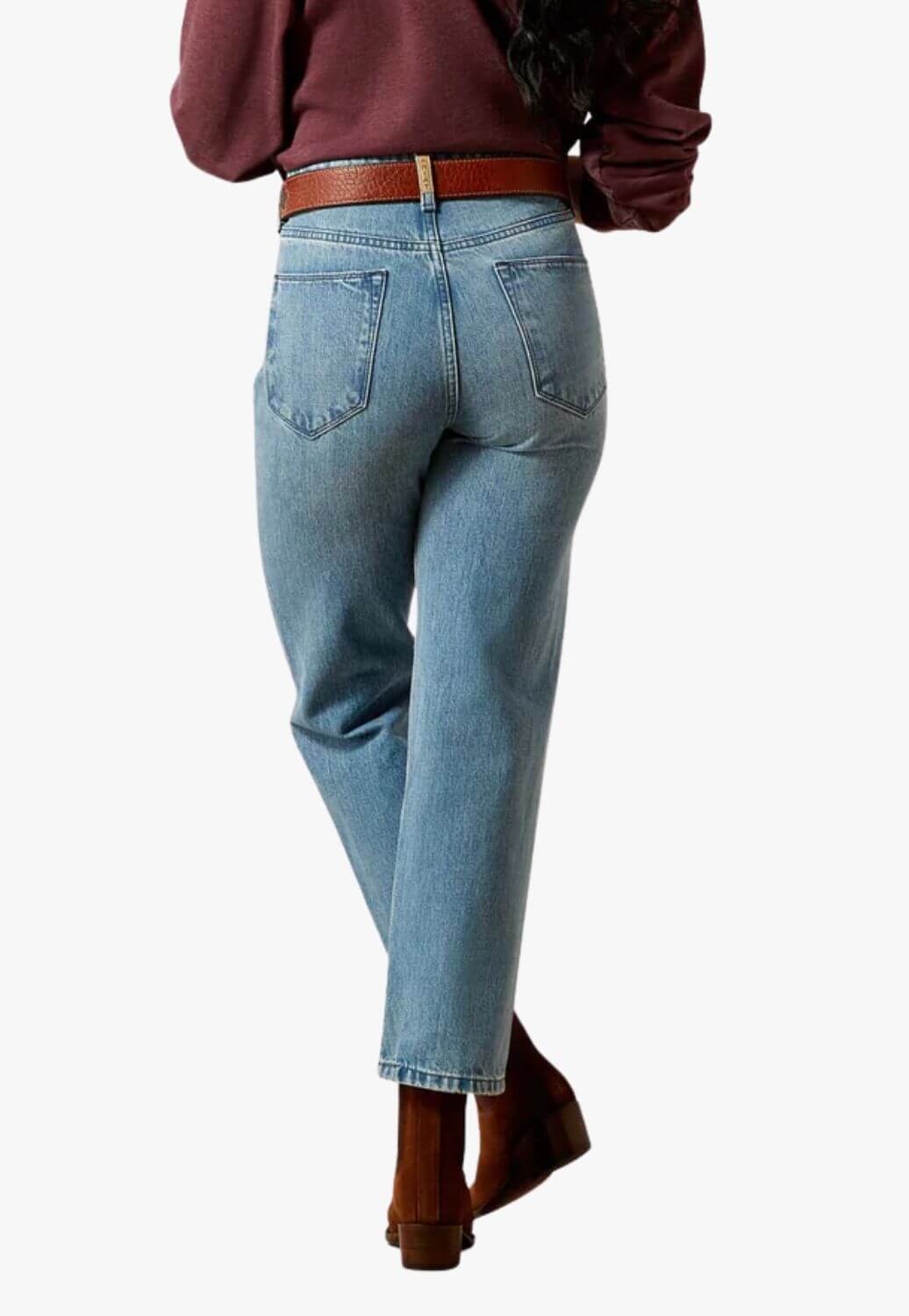 Ariat Womens Cheyenne Yoke Ultra High Rise Straight Leg Jean 10065935