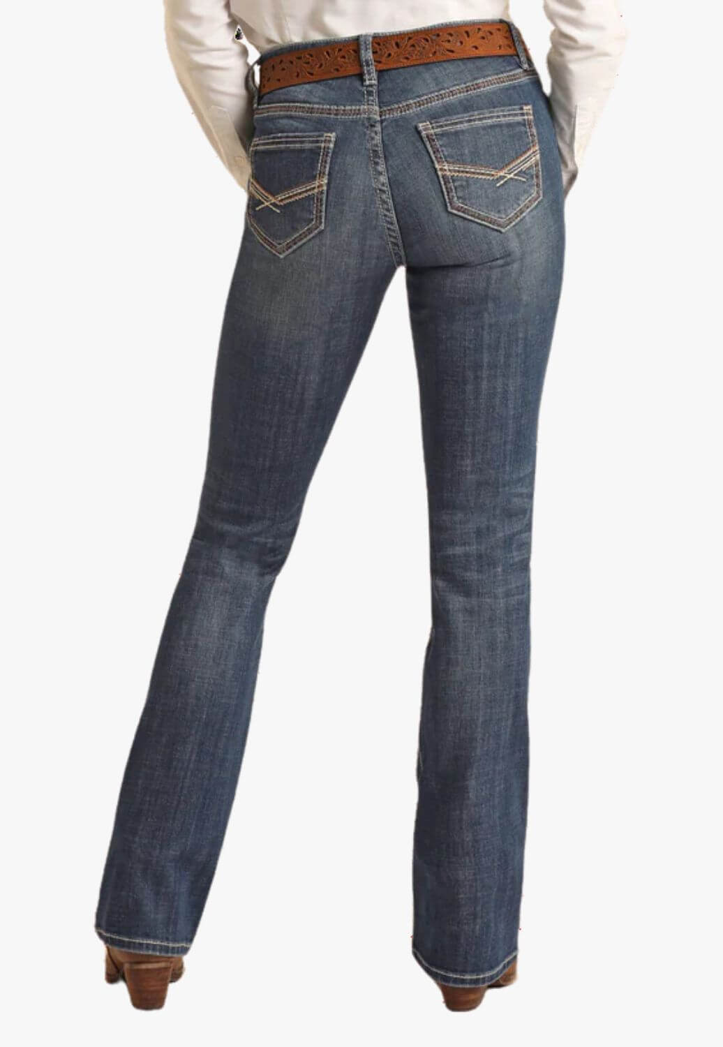 Rock & Roll Womens Medium Vintage Riding Jean