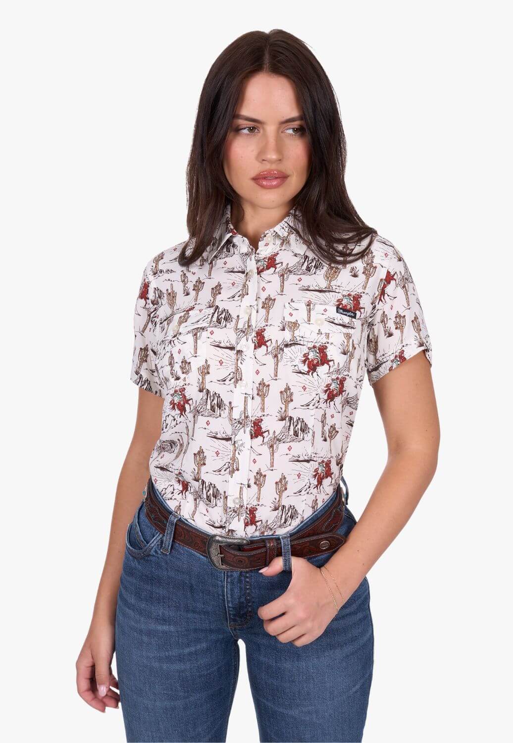 Wrangler Womens Celeste Short Sleeve Shirt