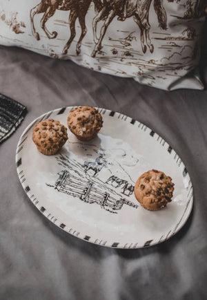 Ranch Life Melamine Serving Platter