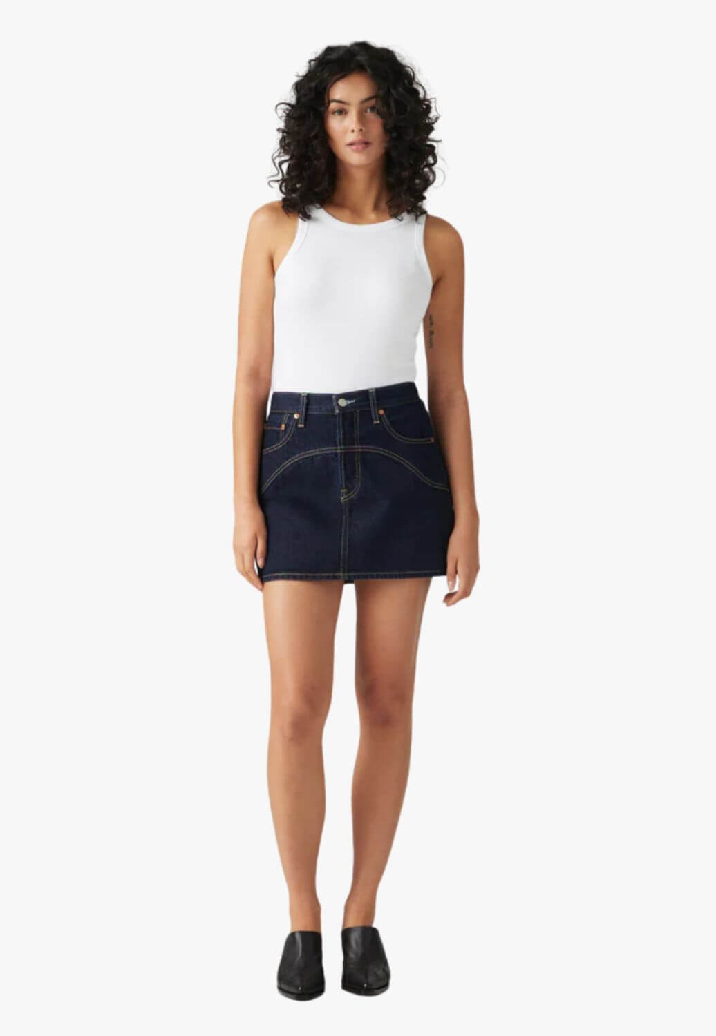 Levis Womens Western Icon Skirt