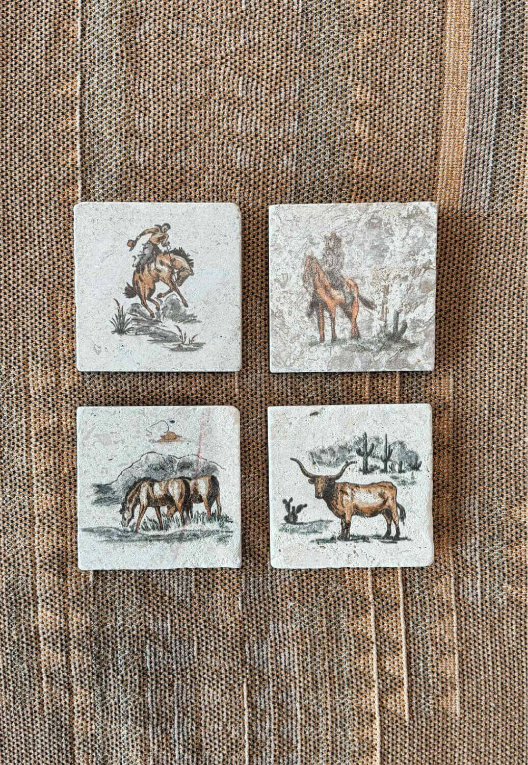 Ranch Life Coaster Set