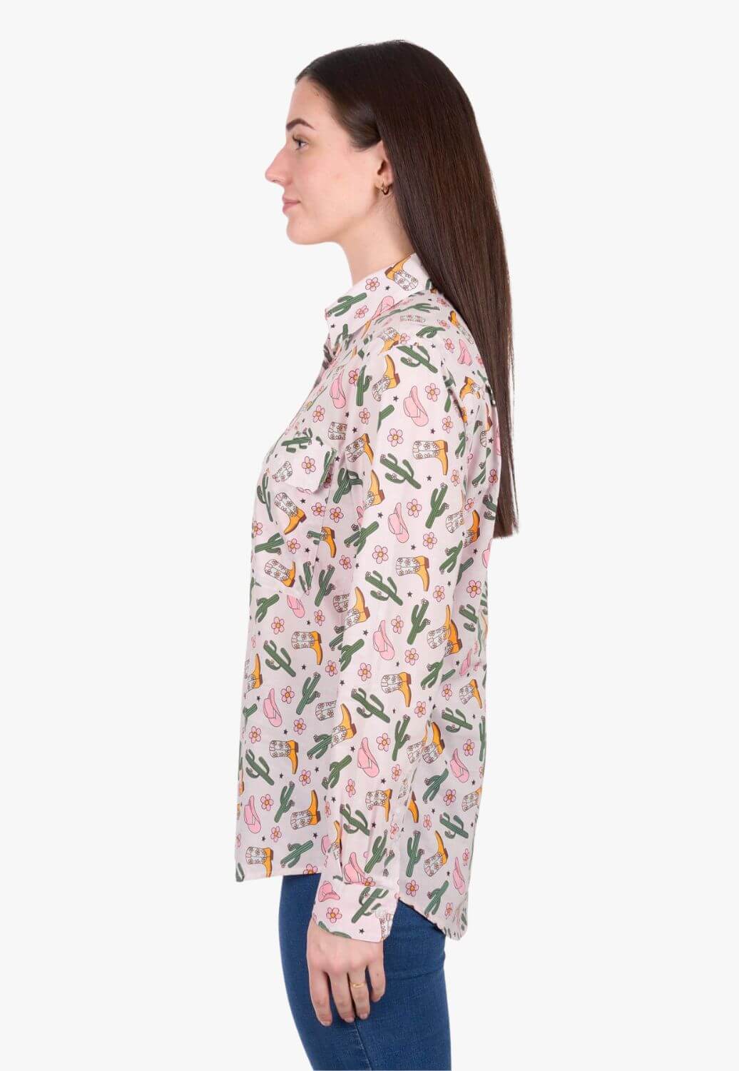 Hard Slog Womens Cleo Long Sleeve Shirt