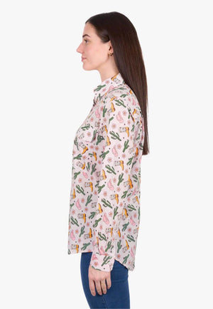 Hard Slog Womens Cleo Long Sleeve Shirt
