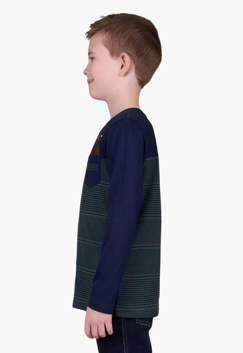 Thomas Cook Boys Benny Henley Long Sleeve T-Shirt