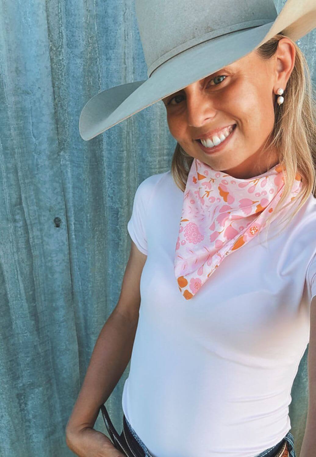 Treasure Chest Co Floral Scarf