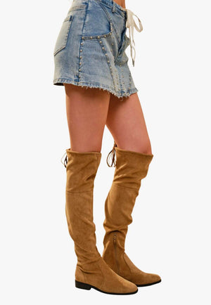 Blue B Womens Studded Drawstring Skort