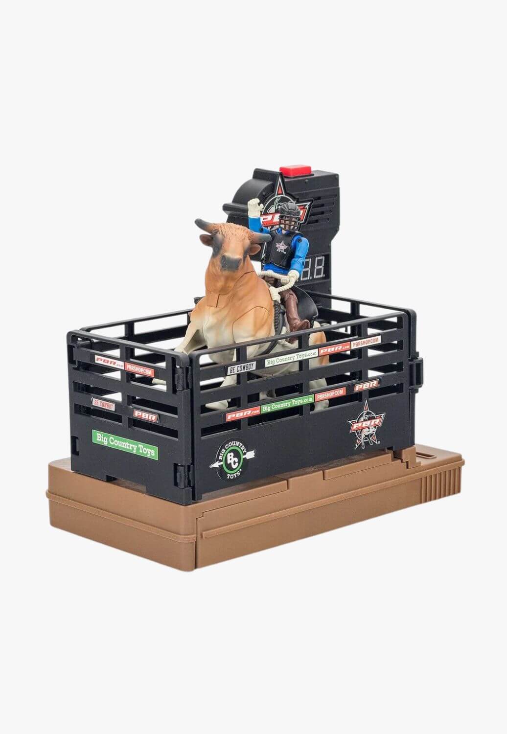Big Country Toys PBR Bucking Bull and Rider