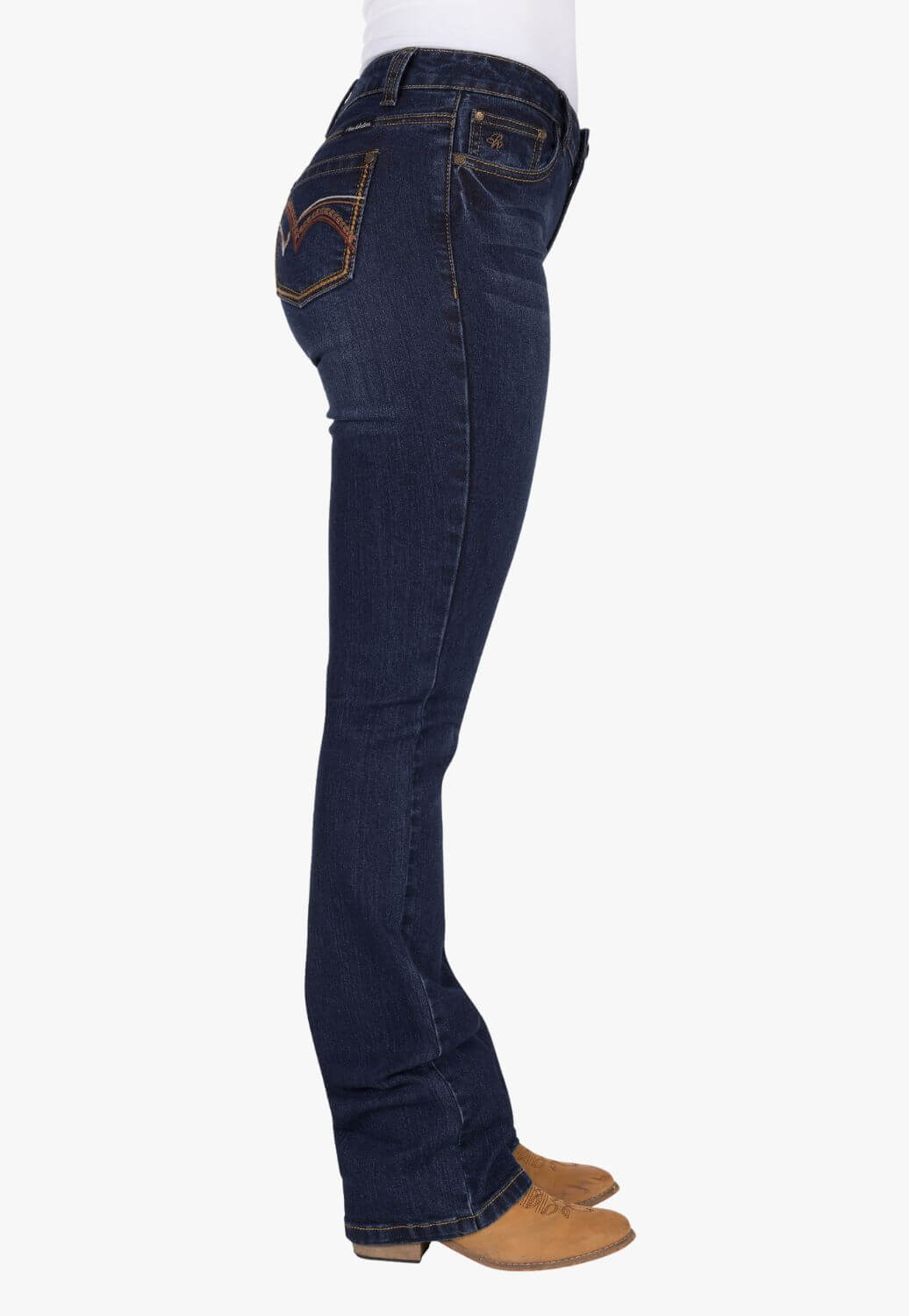 Pure Western Womens Sam R Rider Jean
