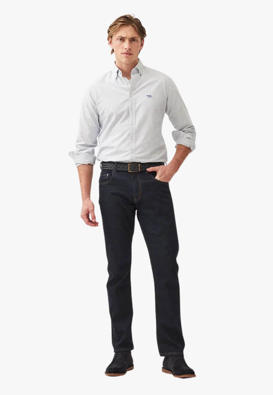 Rodd & Gunn Oxford Stripe Sport Fit Long Sleeve Shirt