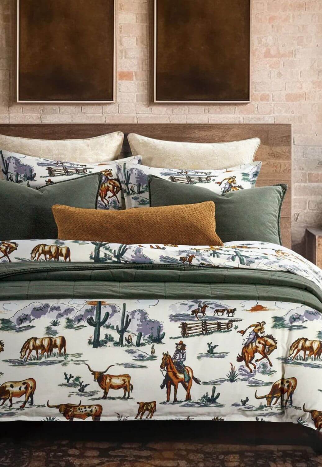 Ranch Life Reversible Comforter Set - Single