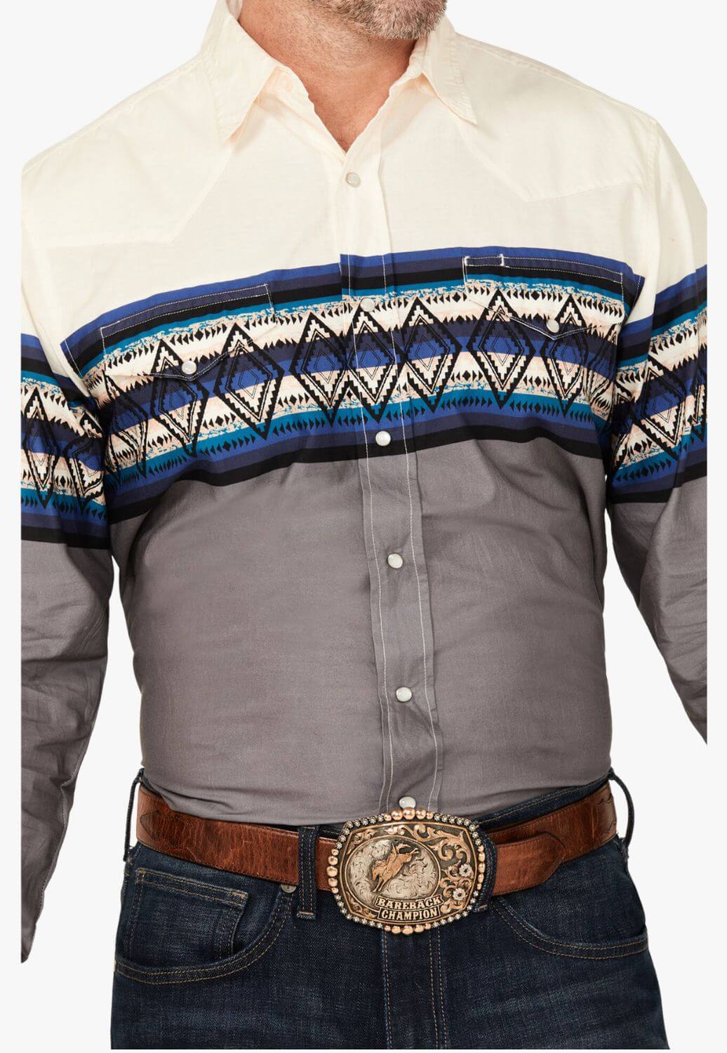 Roper Mens Vintage Collection Long Sleeve Shirt