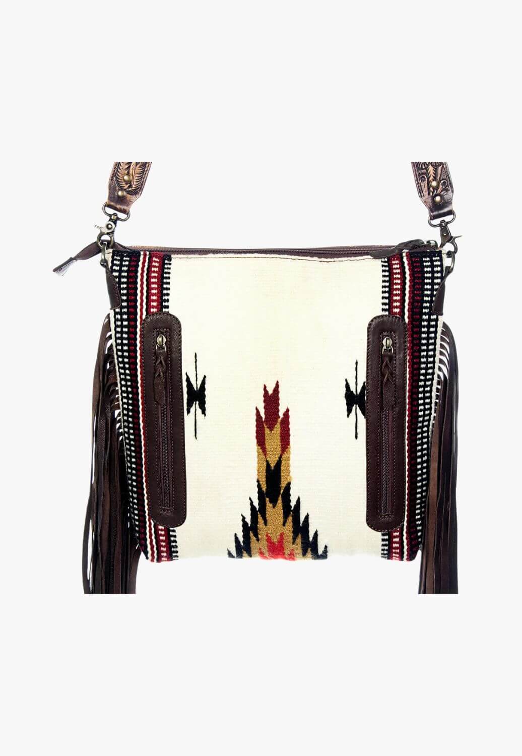 American Darling Tooled Leather Crossbody Bag