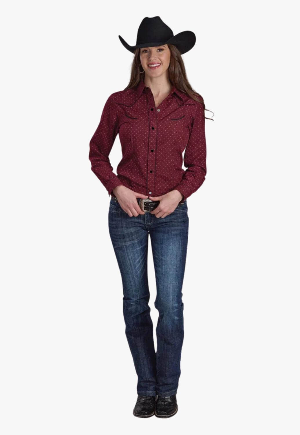Roper Womens Karman Special Collection Long Sleeve Shirt