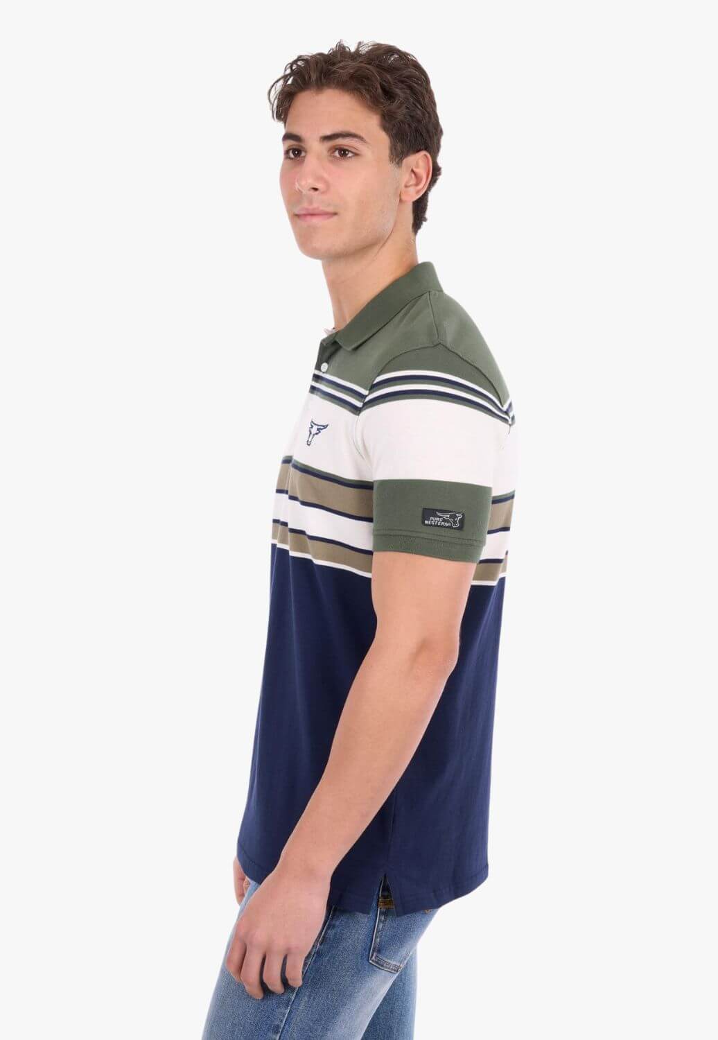Pure Western Mens Jay Short Sleeve Polo
