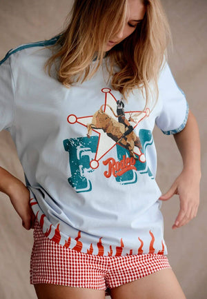 Whitney Spicer Flamin Rodeo Tee
