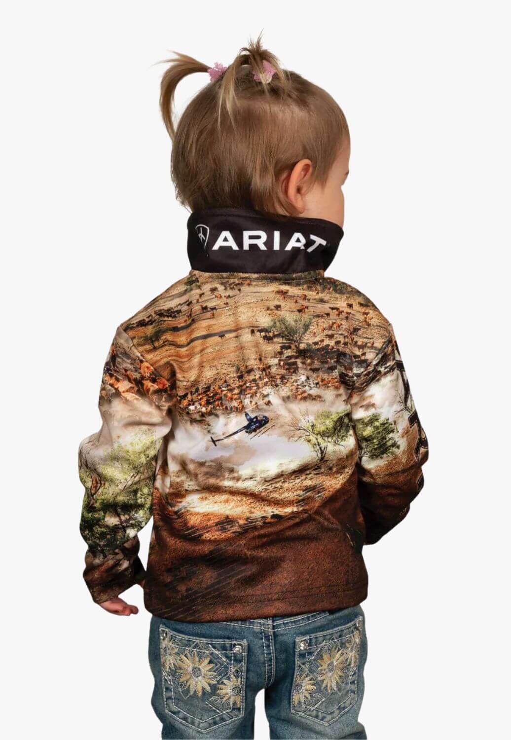 Ariat Kids Helimustering Fishing Shirt