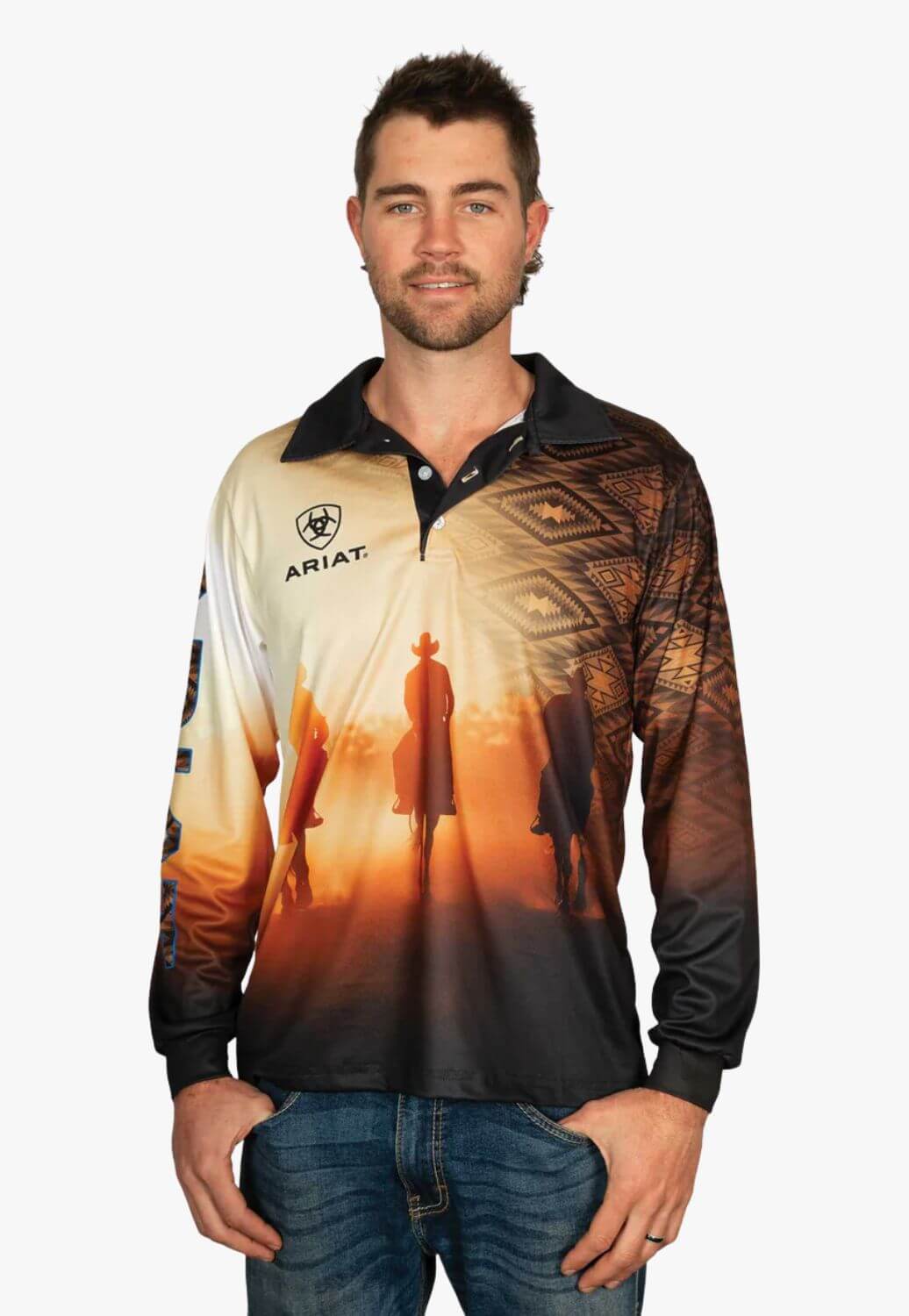 Ariat Adult Rodeo Roper Fishing Shirt