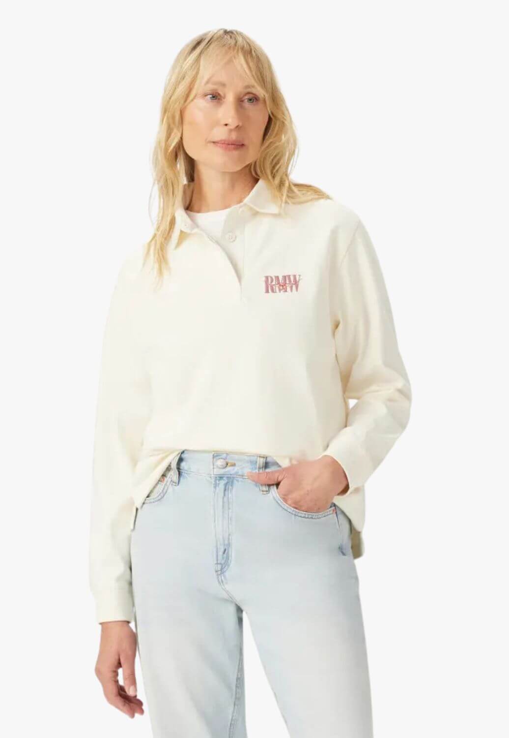 R.M. Williams Womens Narran Rugby Long Sleeve Shirt