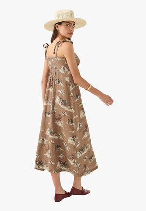 Brixton Womens Tie Dress