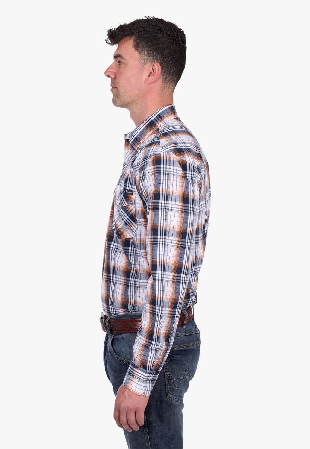 Wrangler Mens Toby Long Sleeve Shirt