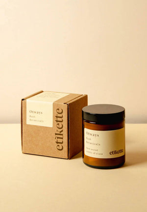 Etikette Otways Bush Botanicals Candle