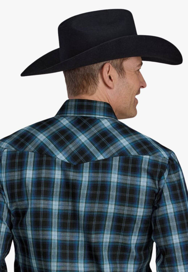 Roper - Mens Karman Classics Print Long Sleeve Western Shirt main image 0