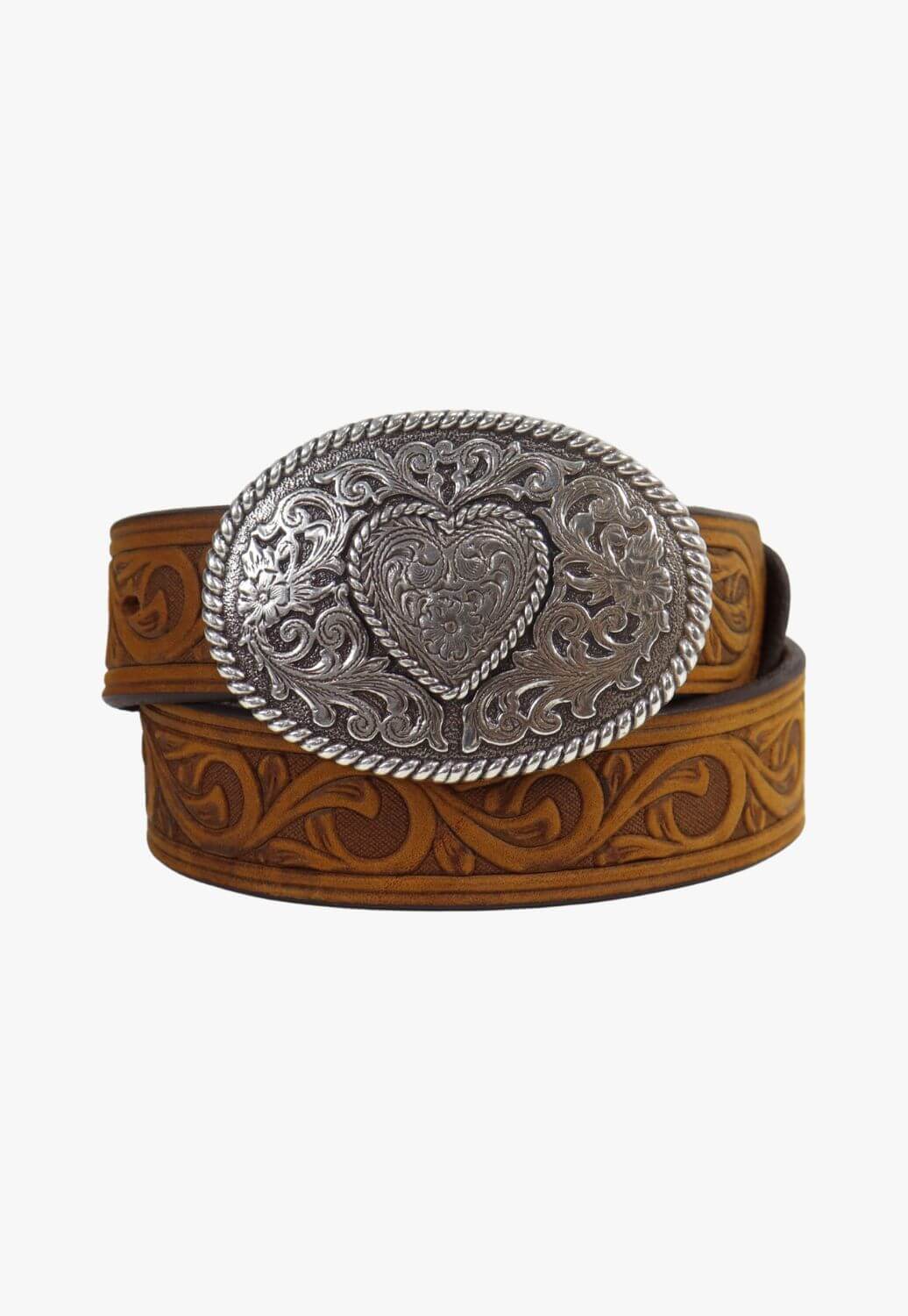 Justin Girls Heart Belt