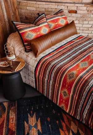 Paseo Road Del Sol Reversible Quilt Set - Queen