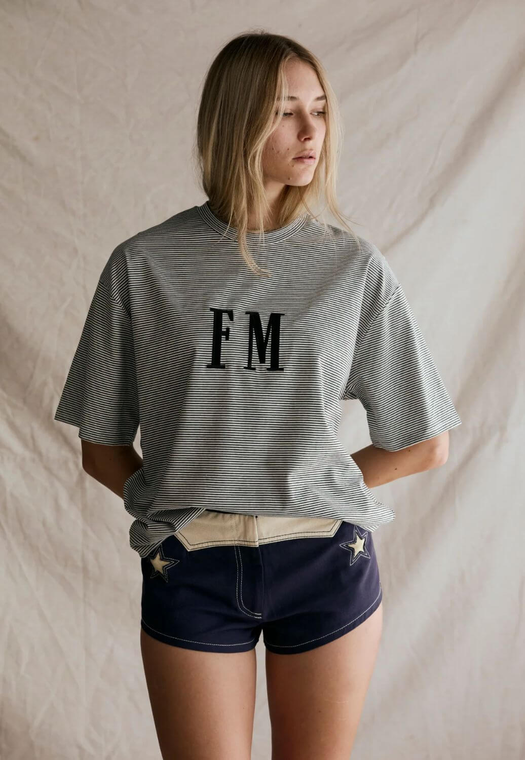 Whitney Spricer Stripe Tee