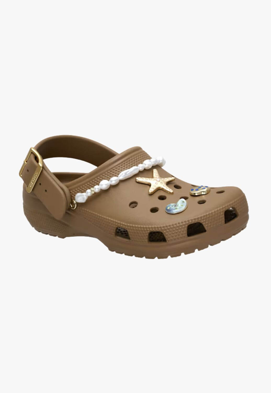 Crocs Metallic Buckle Clog