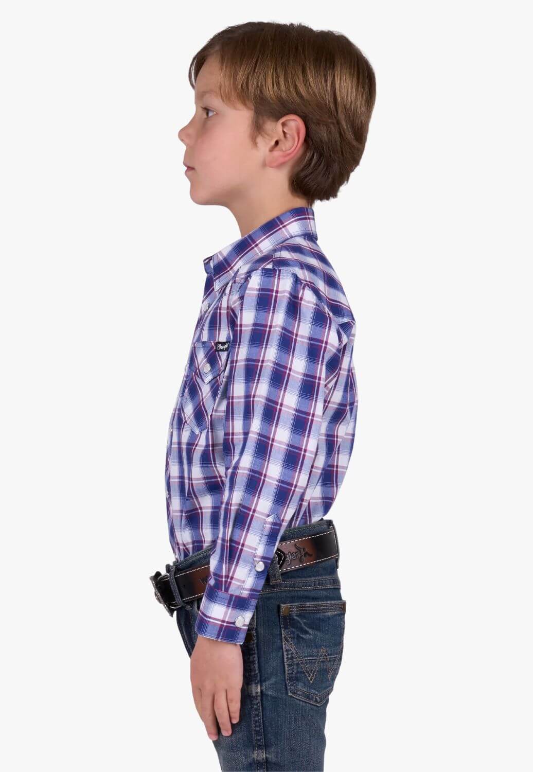 Wrangler Boys Noah Long Sleeve Shirt