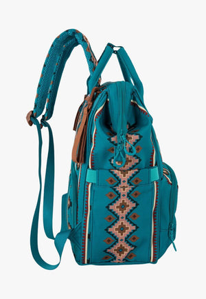 Wrangler Womens Southwestern Baby Bag Backpack