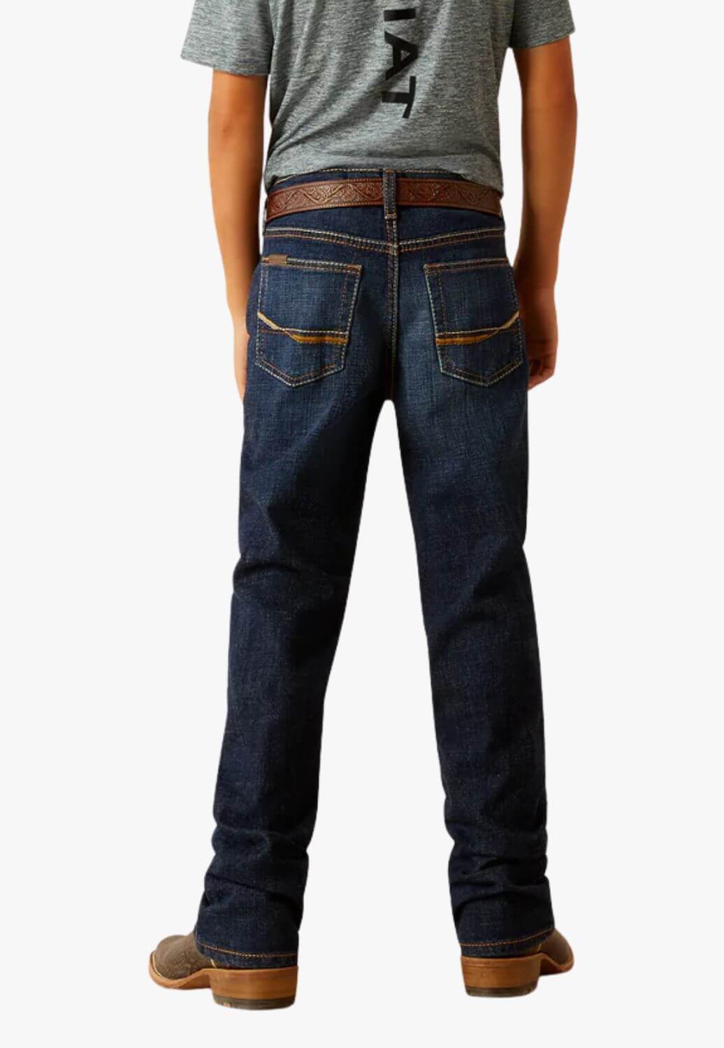 Ariat Boys B4 Relaxed Rolland Boot Cut Jean