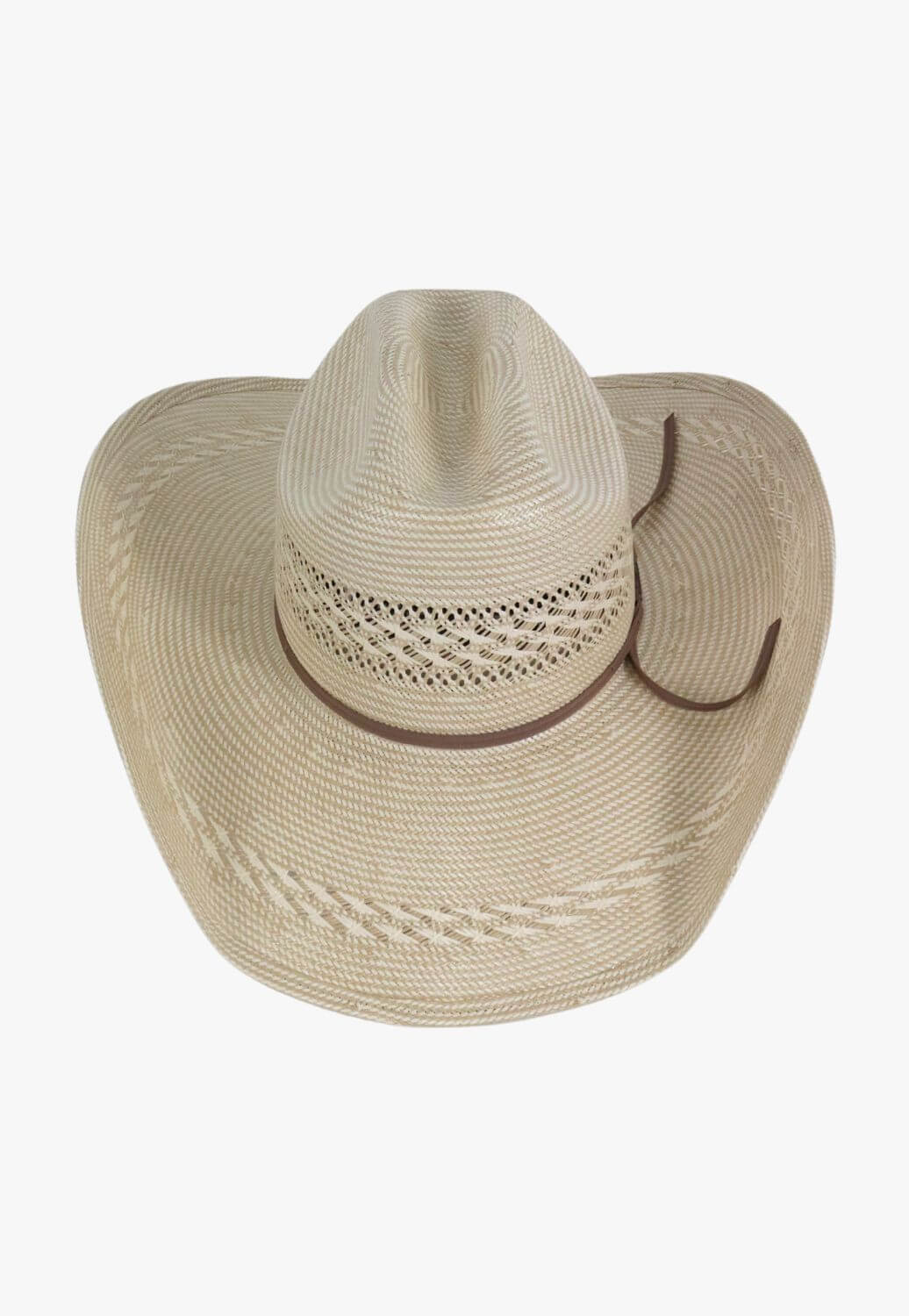 American Hat Tuff Cooper Straw Hat RC Crown